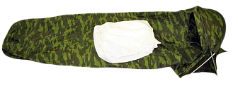 Мешок бивуачный с чехлом маскировочным белого цвета